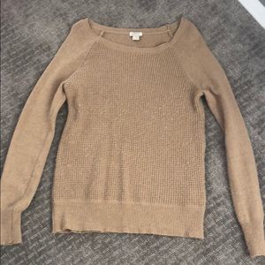 Camel merino wool sweater
